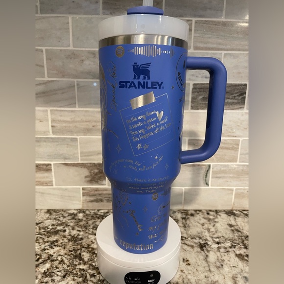 Taylor Swift Stanley Tumbler cup Rose Quartz 40 oz NEW laser engraved pick color - Picture 10 of 15